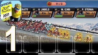 Tour de France 2021 The Game - Walkthrough Gameplay part 1(iOS, Android)