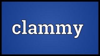 Clammy Meaning