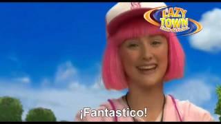 LazyTown - Stretching with Stephanie (Traducido al Español)