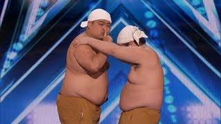 Comedic Duo Make Sounds "Feel So Good" With Their Bodies | America's Got Talent 2018