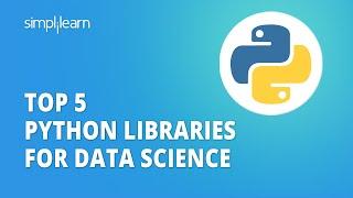 Top 5 Python Libraries For Data Science | Python Libraries For Data Science | #Shorts | Simplilearn