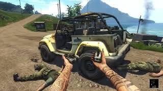 Far Cry 3 Creative Stealth Kills - Outpost Liberation / John Wick Style (The Greatest Warrior)