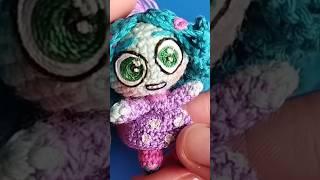 Вяжем куколку Зависть крючком.#shorts #short #amigurumi #insideout #головоломка2 #tutorial #игрушка