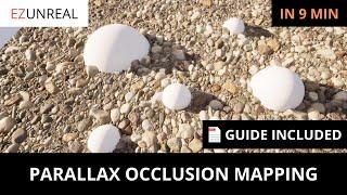 Unreal Engine 5 Parallax Occlusion Mapping Walkthrough for Beginners