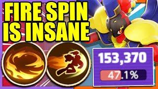 150,000+ Damage with this FIRE SPIN ARMAROUGE BUILD | Pokemon Unite