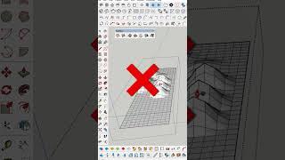 18  Create mountain in SketchUp using Bitmap to Mesh #sketchup #sketchup3d #sketchuppro