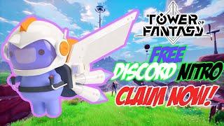 Free Discord Nitro by playing Tower of Fantasy