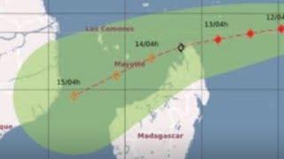 cyclone to hit Nosy Be Island Madagascar  in the next 48 hour 12/12/2024