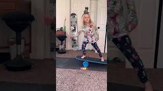 FIRST TIME Trying A Balance Board #training #fitness