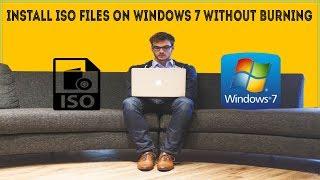 How To Install ISO Files On Windows 7 Without Burning ISO File Extractor ISO/File Mounter