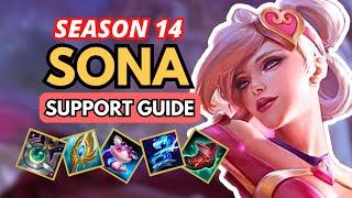 How to WIN with SONA Support with just TWO ITEMS | League of Legends Guide