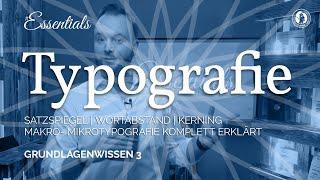 Typografie - Komplett erklärt - Grundlagenwissen