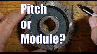 How to determine the Pitch or Module of a Gear