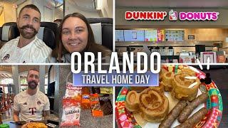 Melbourne Airport, Dunkin' Donuts & leaving Coronado Springs | Walt Disney World Travel Home day