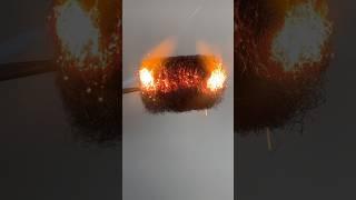 Lighter vs Steel Wool 