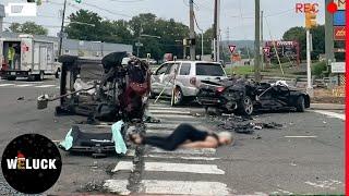 150 SHOCKING 2024: Idiots in Cars | Car Crashes & Insane Police Chases Near Disaster!