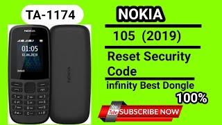 Nokia 105 2019 {TA 1174 Reset security code Boot key  # Done 100% by infinity BEST Dongle