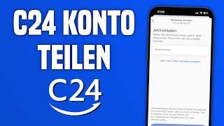 C24 Konto teilen mit Freunden & Familie | C24 Bank Gemeinschaftskonto eröffnen