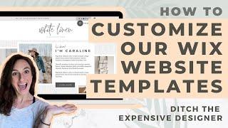 Wix Website Template Tutorial | Build a Designer Website FAST | Thirty One Palms Studio