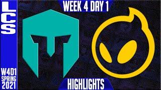 IMT vs DIG Highlights | LCS Spring 2021 W4D1 | Immortals vs Dignitas