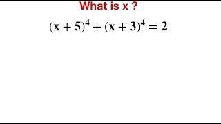 What is x ?