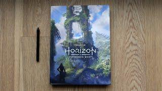 The Art Of Horizon Forbidden West Book Flip-through  Review