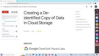 Creating a De-identified Copy of Data in Cloud Storage #GSP1073 #gcp #arcade #qwiklabs