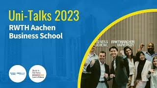 Uni Talk 2023: RWTH Aachen Business School