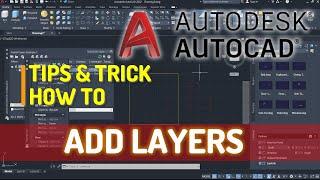 AutoCAD How To Add Layers