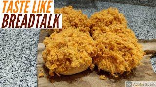 BREADTALK PORK FLOSS BUN RECIPE | BAKE WITH JAY