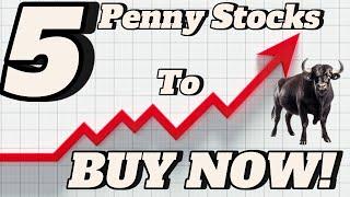 TOP 5 Penny Stocks To Buy For 2025