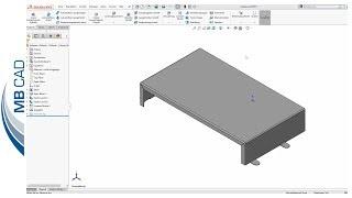 SOLIDWORKS eLearning "Blechkonstruktion" | Videokurs