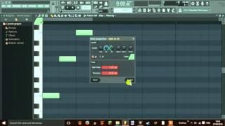 FLStudio note sliding tutorial (can't hear the note)