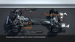 Audi A4 TFSI 12 Volt MHEV  Mild Hybrid System Demonstration