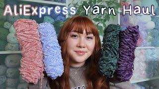 Cheap Yarn from AliExpress Haul March 2021