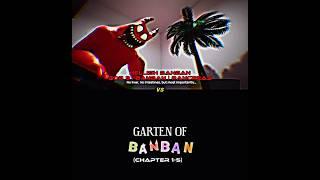 Hellish Banban VS Garten Of Banban 1-5 #gartenofbanban #shorts