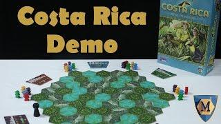 Costa Rica Unboxing and Demo from Mayfair Games Game Trade Media