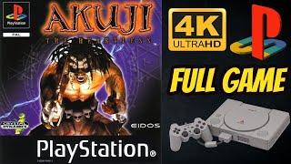 Akuji the Heartless | PS1 | 4K60ᶠᵖˢ UHD | 100% ALL ANCESTORS Longplay Walkthrough Full Movie Game