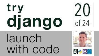 Try Django - Launch with Code - 20 of 24 - CSS Background Image & Styles & Parallax