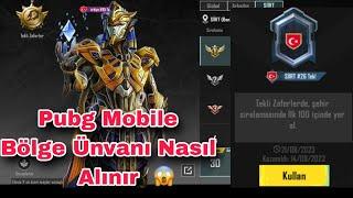 Pubg bölge unvanı nasıl alınır / Pubg Bölge Ayarlama / Bölge nasıl açılır / Pubg Mobile / #keşfet