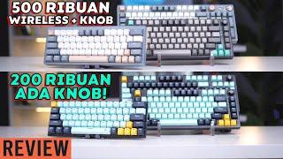 200 Ribuan, Wireless Mechanical Keyboard Knob Kere Hore! Fantech Atom  Series