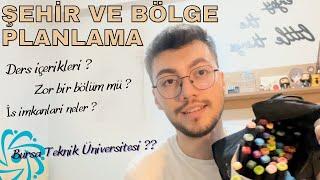 MİMARLIK FAKÜLTESİ, ŞEHİR VE BÖLGE PLANLAMA BÖLÜMÜ hakkında her şey! | Üniversite sohbetleri #1