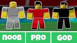 Noob vs Pro vs God [Roblox Touch Football]