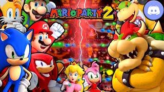 The Sonic Squad Fights Bowser in Mario Party 2!