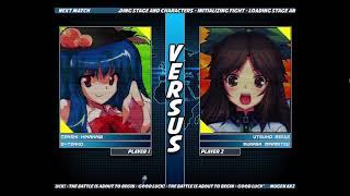 MUGEN Tournament SuperStar Simul I (Round 32) - Tenshi Hinanawi vs Seija Kijin