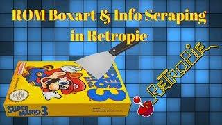 Retro Game ROM Boxart & Info Scraper on the Retropie