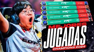 LAS MEJORES JUGADAS DE VCT CHAMPIONS 2024 | Heretics Mixwell