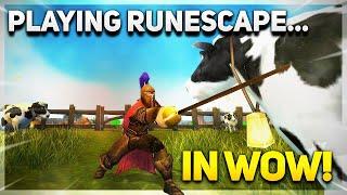 PLAYING RUNESCAPE...IN WORLD OF WARCRAFT? | World of Runescape ALPHA | First Look