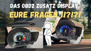 OBD Zusatz-Display Bedienung und Tipps