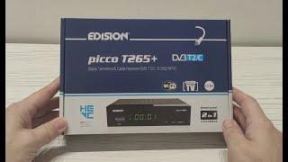 Tuner DVB-T2 EDISION picco T265+ - recenzja tunera DVB-T2 z H.265 HEVC i telewizją kablową DVB-C